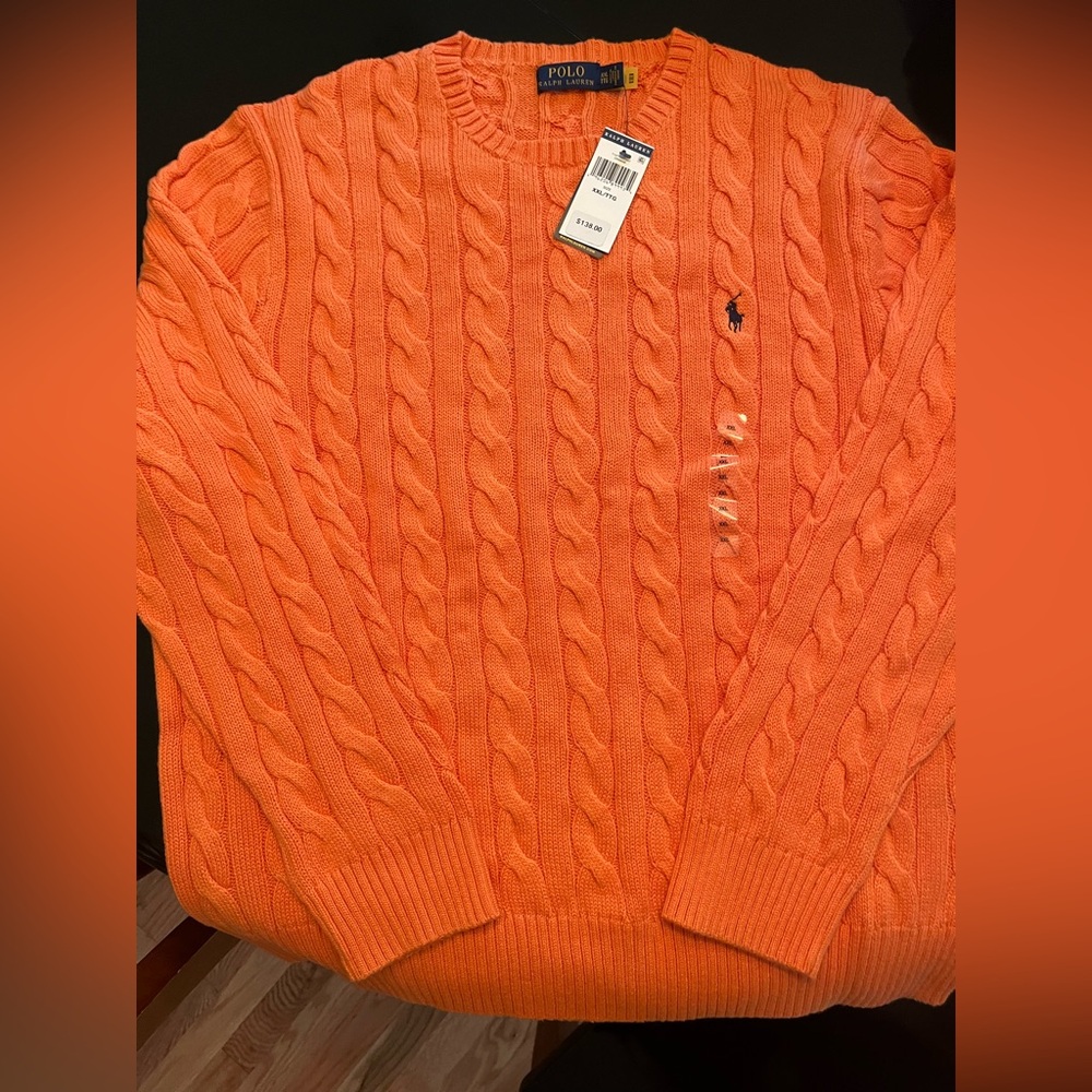 Ralph Lauren Crewneck Sweater 100% Cotton
